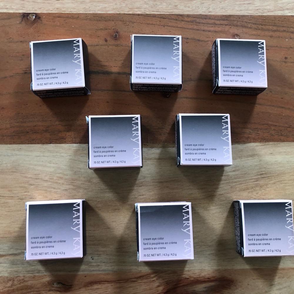 MARY KAY BUNDLE of Cream Eyeshadows! 8 total New in box